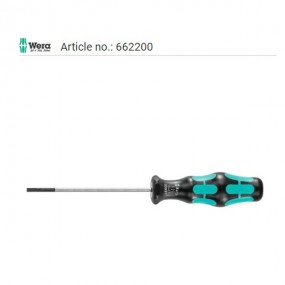 WERA Blade screwdriver for slot-head, with Kraftform handle with Kraftform handle 5.5mm 662200
